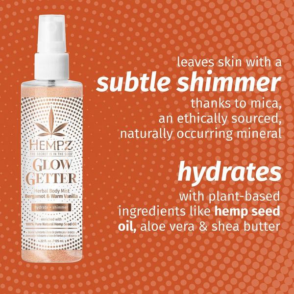 Hempz Glow Getter Herbal Body Mist with Shimmer #3
