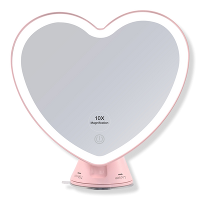 Impressions Vanity Sweetheart 10x Magnified LED Mirror